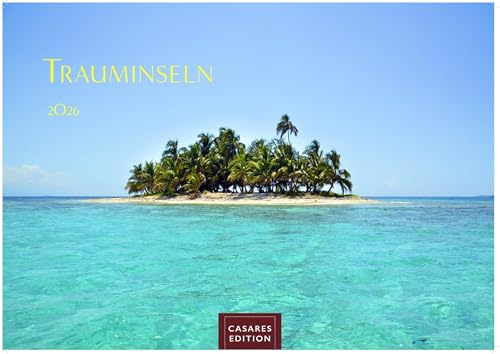 Trauminseln 2026 L 35x50cm von CASARES EDITION
