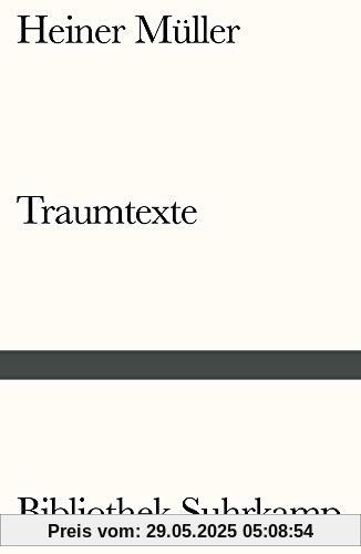 Traumtexte (Bibliothek Suhrkamp)