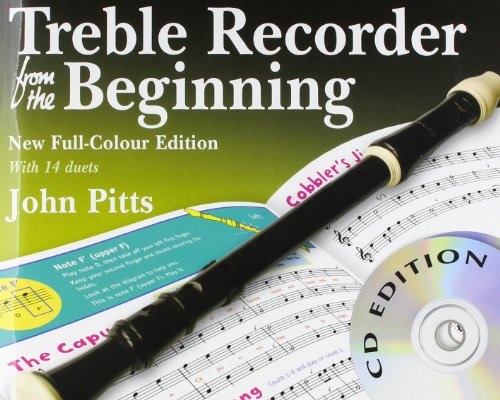 Treble Recorder From The Beginning -Revised Full-Colour Edition- (Book & CDs) Noten, CD für Treble-Blockflöte New Full-Colour Edition