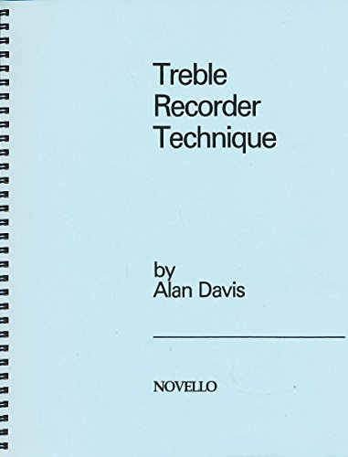 Treble Recorder Technique von Novello & Company