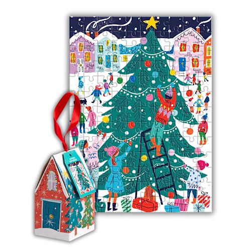 Tree Decorating Puzzle Ornament: 130 Pieces Tree Decorating Puzzle Ornament: 130 Pieces