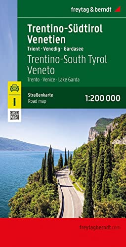 Trentino-Südtirol - Venetien, Straßen- und Freizeitkarte 1:200.000, freytag & berndt: Trient - Venedig - Gardasee (freytag & berndt Auto + Freizeitkarten) von Freytag-Berndt und ARTARIA