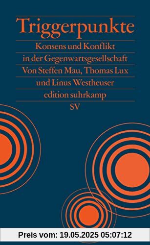 Triggerpunkte: Konsens und Konflikt in der Gegenwartsgesellschaft | Warum Gendersternchen und Lastenfahrräder so viele Menschen triggern (edition suhrkamp)