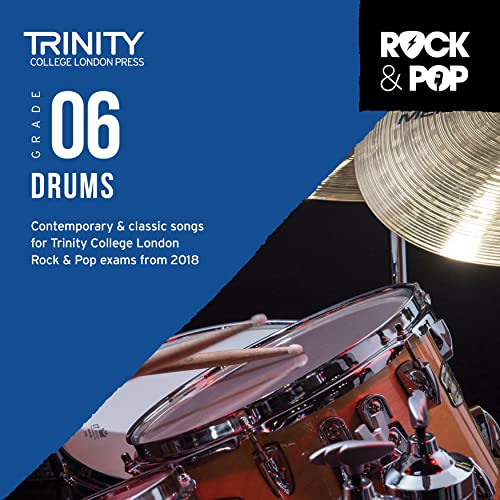 Trinity College London Rock & Pop 2018 Drums Grade 6 CD Only (Trinity Rock & Pop)