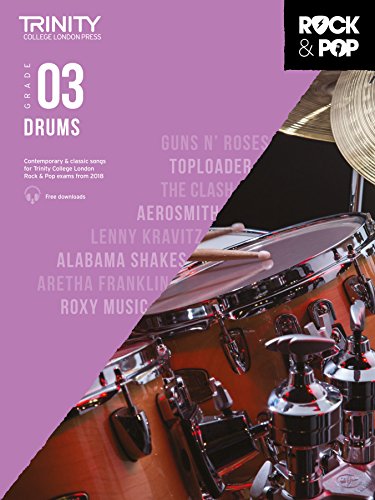 Trinity College London Rock & Pop 2018 Drums Grade 3 CD Only (Trinity Rock & Pop)