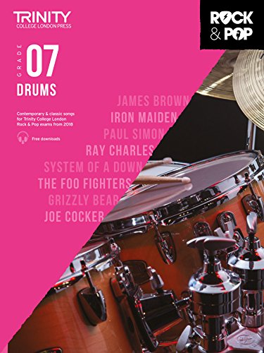 Trinity College London Rock & Pop 2018 Drums Grade 7 CD Only (Trinity Rock & Pop) Trinity College London Rock & Pop 2018 Drums Grade 7 CD Only (Trinity Rock & Pop)