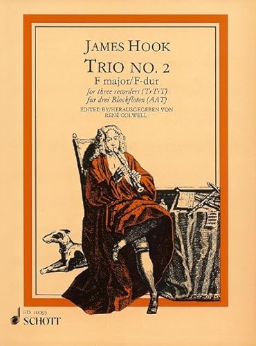 Trio Nr. 2 F-Dur: 3 Blockflöten (AAT) oder Flöten.