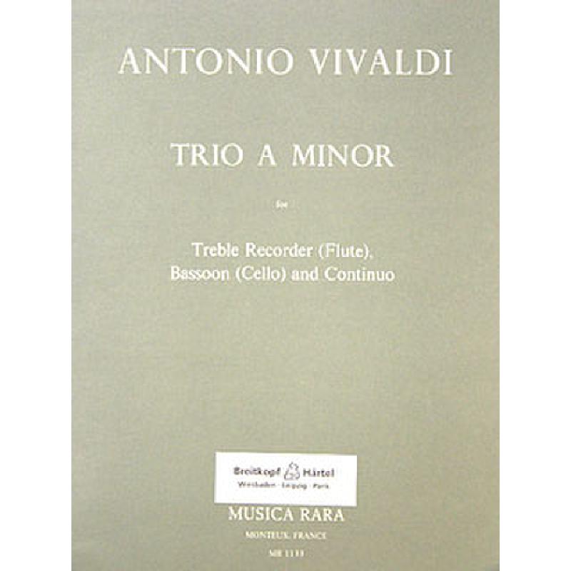 Trio a-moll RV 86 Trio a-moll RV 86