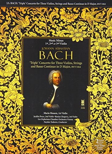 Triple Concerto for Three Violins, Strings and Basso Continuo in D Major