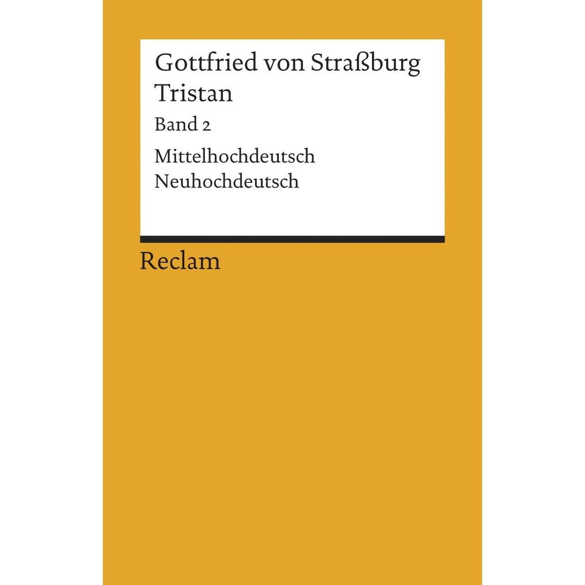 Tristan 2 Tristan 2 von Reclam Philipp Jun.