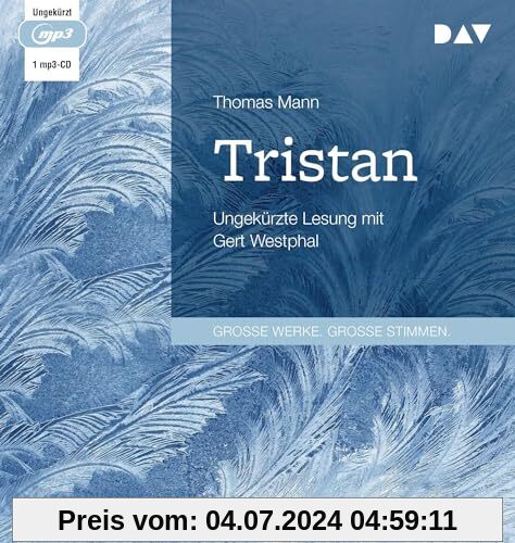 Tristan: Ungekürzte Lesung mit Gert Westphal (1 mp3-CD)