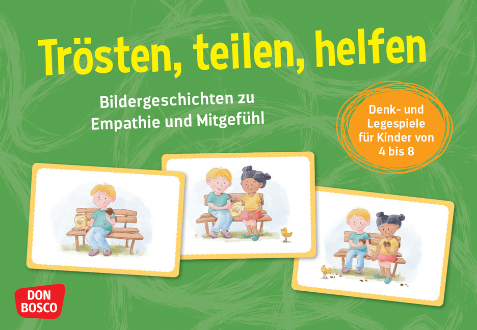 Trösten, teilen, helfen. Bildergeschichten zu Empathie und Mitgefühl Trösten, teilen, helfen. Bildergeschichten zu Empathie und Mitgefühl von Don Bosco Medien