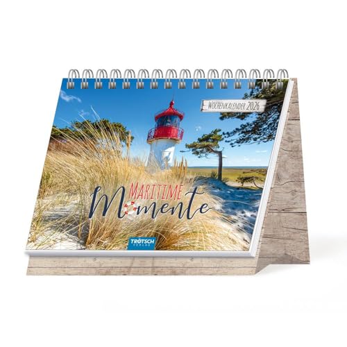 Trötsch Aufstellwochenkalender Maritime Momente 2026: Aufstellkalender Tischkalender Trötsch Aufstellwochenkalender Maritime Momente 2026: Aufstellkalender Tischkalender von TROTSCH