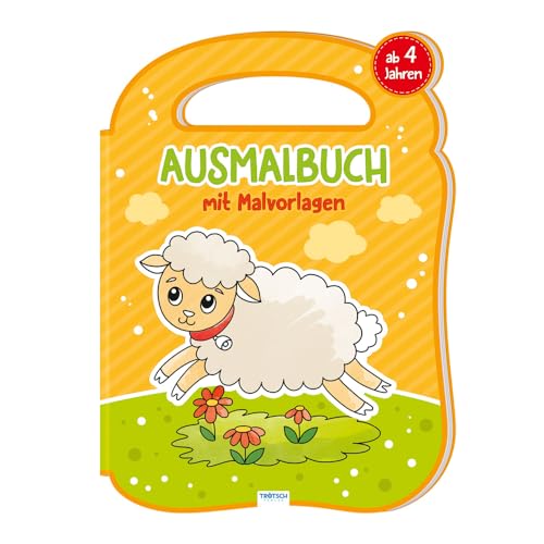 Trötsch Ausmalbuch ab 4 Jahren: Malbuch Beschäftigungsbuch Ausmalbuch von TROTSCH