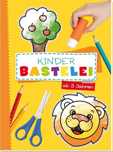 Trötsch Bastelbuch mit Bastelbögen Kinderbastelei ab 3 Jahren: Bastelheft Beschäftigungsbuch