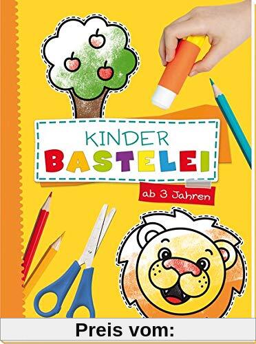 Trötsch Bastelbuch mit Bastelbögen Kinderbastelei ab 3 Jahren: Bastelheft Beschäftigungsbuch