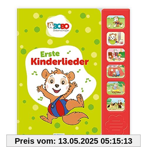 Trötsch Bobo Siebenschläfer Soundbuch Erste Kinderlieder: Beschäftigungsbuch Soundbuch Liederbuch Geräuschebuch (Soundbücher)