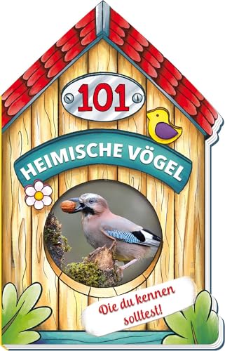 TRÖTSCH - Wissensbuch "101 Heimische Vögel" | Lehrreiches Tierlexikon mit spannenden Fakten, Fotos und Steckbriefen heimischer Vögel: Vogelbuch für kleine Natur-Entdecker | Ab 3 Jahren (Erstes Wissen) von TROTSCH