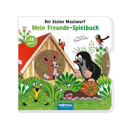 Trötsch Der kleine Maulwurf Mein Freunde-Spielbuch Pappenbuch: Entdeckerbuch Beschäftigungsbuch Spielbuch von TROTSCH