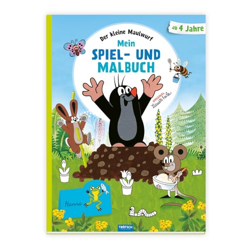 Trötsch Der kleine Maulwurf Mein Spiel- und Malbuch: Malbuch Beschäftigungsbuch Ausmalbuch Spielbuch Kinderbuch Trötsch Der kleine Maulwurf Mein Spiel- und Malbuch: Malbuch Beschäftigungsbuch Ausmalbuch Spielbuch Kinderbuch von TROTSCH