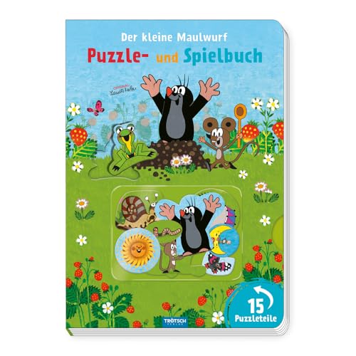 Trötsch Der kleine Maulwurf Puzzle- und Spielbuch Pappenbuch: Spielbuch Kinderbuch Beschäftigungsbuch Trötsch Der kleine Maulwurf Puzzle- und Spielbuch Pappenbuch: Spielbuch Kinderbuch Beschäftigungsbuch