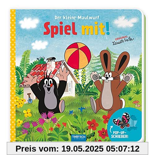 Trötsch Der kleine Maulwurf Spiel mit Pappenbuch mit Pop-up-Schiebern: Entdeckerbuch Beschäftigungsbuch Spielbuch Trötsch Der kleine Maulwurf Spiel mit Pappenbuch mit Pop-up-Schiebern: Entdeckerbuch Beschäftigungsbuch Spielbuch