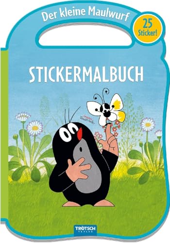 Trötsch Der kleine Maulwurf Stickermalbuch mit Henkel: Malbuch Beschäftigungsbuch Ausmalbuch Stickerbuch Trötsch Der kleine Maulwurf Stickermalbuch mit Henkel: Malbuch Beschäftigungsbuch Ausmalbuch Stickerbuch