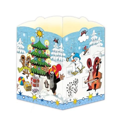 Trötsch Der kleine Maulwurf Windlicht Adventskalender: von TROTSCH