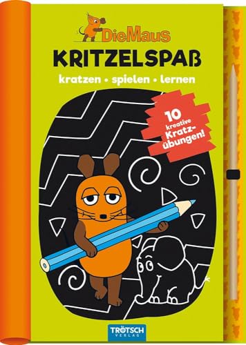 Trötsch Die Maus Kritzelspaß Kratzbuch: Kratzbild Die Sendung mit der Maus