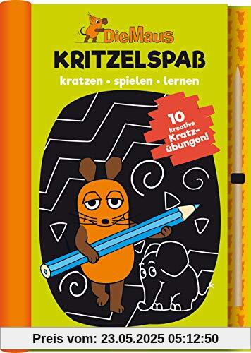 Trötsch Die Maus Kritzelspaß Kratzbuch: Kratzbild Die Sendung mit der Maus