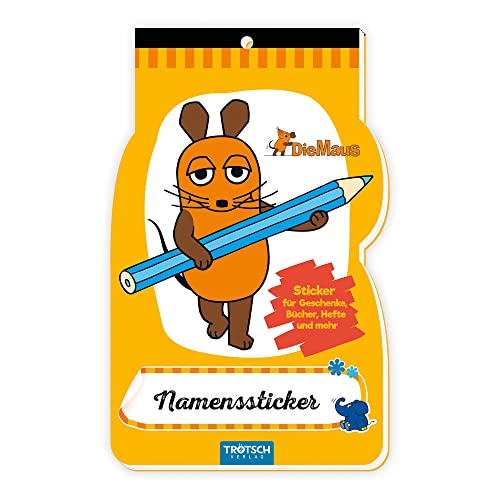 Trötsch Die Maus Namenssticker: Die Sendung mit der Maus Trötsch Die Maus Namenssticker: Die Sendung mit der Maus von TROTSCH