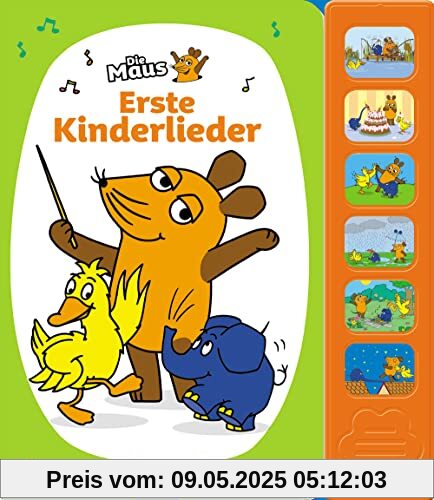 Trötsch Die Maus Soundbuch Erste Kinderlieder: Beschäftigungsbuch Soundbuch Liederbuch Geräuschebuch