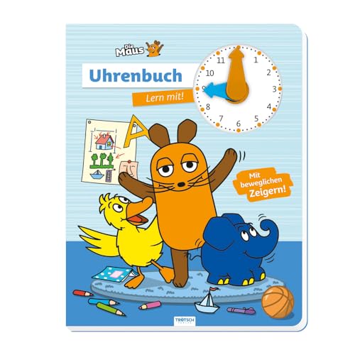 Trötsch Die Maus Uhrenbuch Lern mit! Pappenbuch: Entdeckerbuch Beschäftigungsbuch Spielbuch Lernbuch Kinderbuch Trötsch Die Maus Uhrenbuch Lern mit! Pappenbuch: Entdeckerbuch Beschäftigungsbuch Spielbuch Lernbuch Kinderbuch