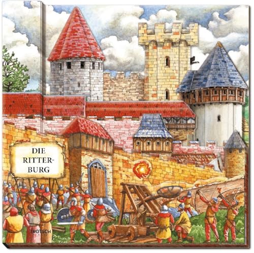 Trötsch Fensterbuch Die Ritterburg: Entdeckerbuch Beschäftigungsbuch Spielbuch (Erstes Wissen)