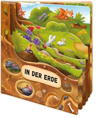 Trötsch Fensterbuch In der Erde: Entdeckerbuch Beschäftigungsbuch Spielbuch (Erstes Wissen)