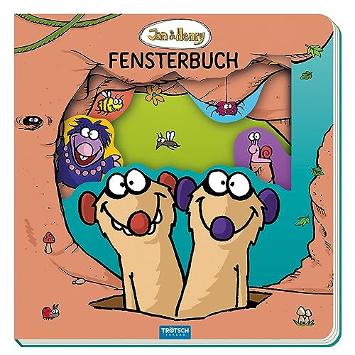 Trötsch Jan und Henry Fensterbuch: Entdeckerbuch Beschäftigungsbuch Spielbuch (Jan & Henry) von Trötsch Verlag GmbH & Co. KG