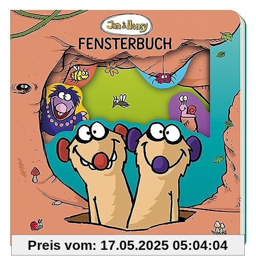 Trötsch Jan und Henry Fensterbuch: Entdeckerbuch Beschäftigungsbuch Spielbuch (Jan & Henry)