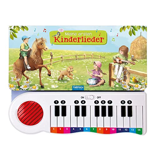 Trötsch Klavierbuch Meine ersten Kinderlieder Soundbuch Liederbuch: Beschäftigungsbuch Soundbuch Liederbuch von Trötsch Verlag GmbH & Co. KG