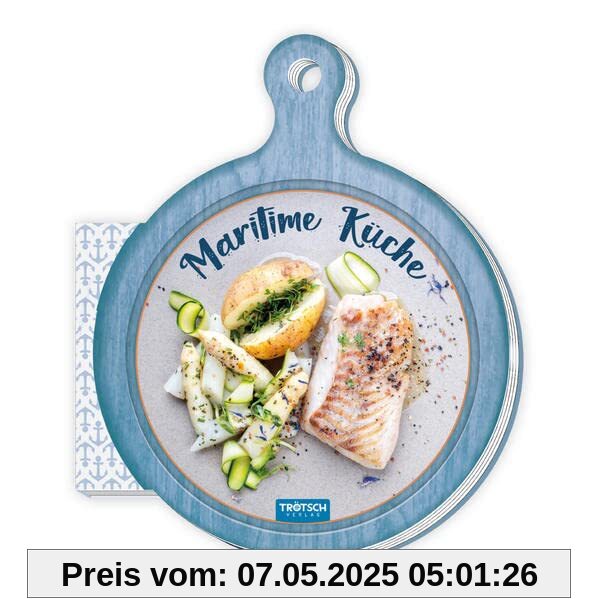 Trötsch Kochbuch Maritime Küche: Rezeptbuch Stanzbuch Geschenk- Kochbuch