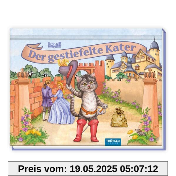 Trötsch Märchenbuch Pop-up-Buch Der gestiefelte Kater: Entedeckerbuch Beschäftigungsbuch