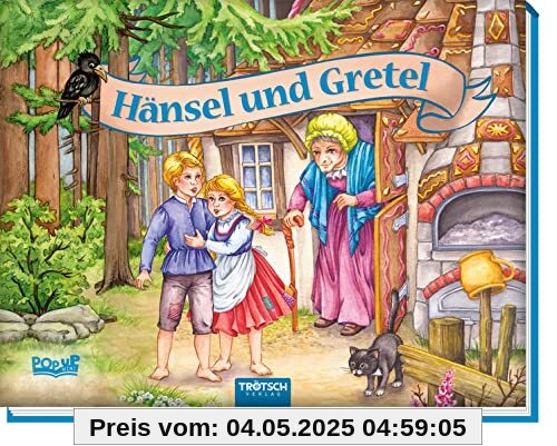 Trötsch Märchenbuch Pop-up-Buch Hänsel und Gretel: Entedeckerbuch Beschäftigungsbuch