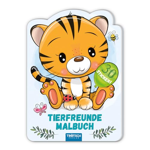 Trötsch Malbuch Tierfreunde-Malbuch: Malbuch Beschäftigungsbuch Ausmalbuch Stickerbuch (Ab 3 Jahren) Trötsch Malbuch Tierfreunde-Malbuch: Malbuch Beschäftigungsbuch Ausmalbuch Stickerbuch (Ab 3 Jahren) von TROTSCH