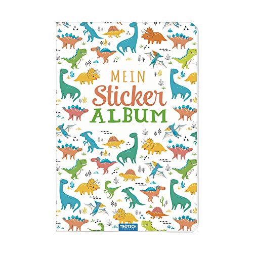 Trötsch Mein Stickeralbum Dino Stickerbuch: Album zum Sammeln
