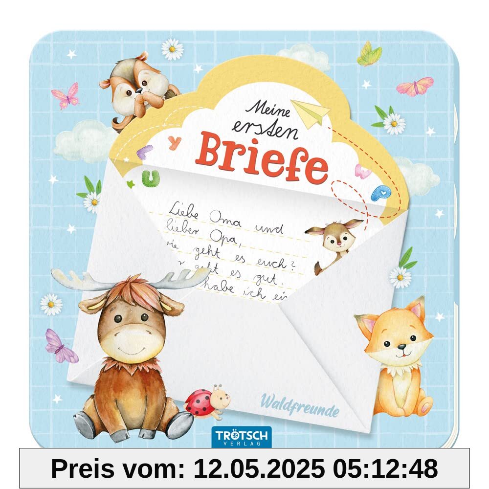 Trötsch Meine ersten Briefe Briefpapierbuch Waldfreunde: Kinder Geschenke Briefe Briefpapier Geschenkidee Waldfreunde Trötsch Meine ersten Briefe Briefpapierbuch Waldfreunde: Kinder Geschenke Briefe Briefpapier Geschenkidee Waldfreunde