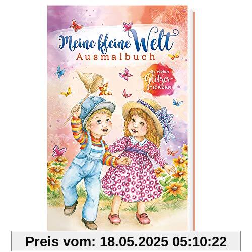 Trötsch Meine kleine Welt Ausmalbuch: Malbuch Beschäftigungsuch: Mit vielen Glitzerstickern Trötsch Meine kleine Welt Ausmalbuch: Malbuch Beschäftigungsuch: Mit vielen Glitzerstickern