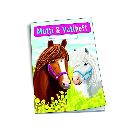 Trötsch Mutti und Vatiheft Pferde: A6, 48 linierte Seiten, mit Klarsichtumschlag Trötsch Mutti und Vatiheft Pferde: A6, 48 linierte Seiten, mit Klarsichtumschlag von Trötsch Verlag GmbH & Co. KG