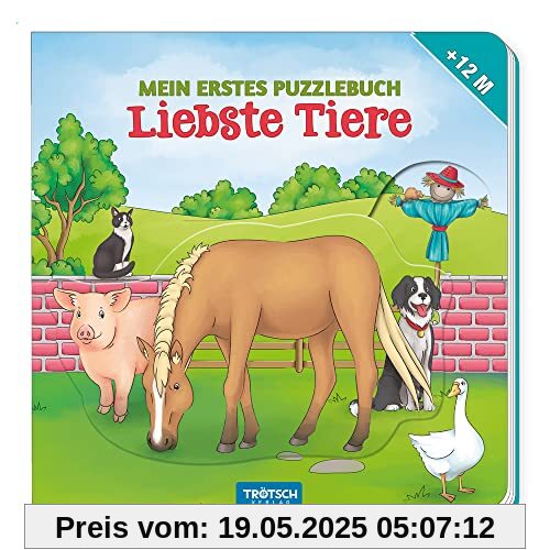 Trötsch Pappenbuch Mein erstes Puzzlebuch Liebste Tiere: Beschäftigungsbuch Spielbuch Puzzlebuch Trötsch Pappenbuch Mein erstes Puzzlebuch Liebste Tiere: Beschäftigungsbuch Spielbuch Puzzlebuch
