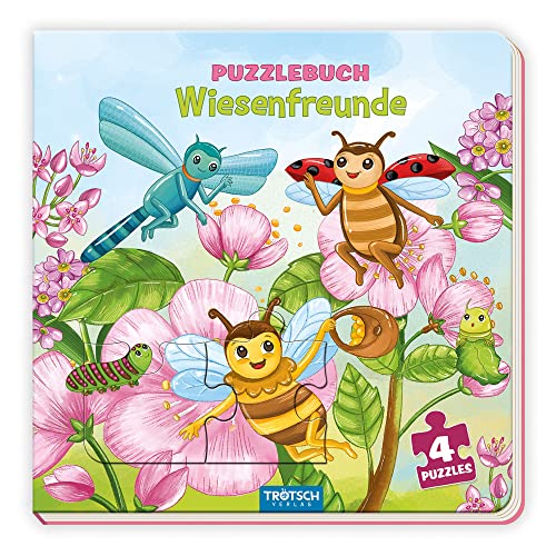 Trötsch Pappenbuch Puzzlebuch Wiesenfreunde: Beschäftigungsbuch Entdeckerbuch Puzzlebuch von Trötsch Verlag GmbH