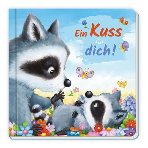 TRÖTSCH - Pappenbuch "Ein Kuss für dich!" | Kinderbuch mit Reimen über das Küsschengeben von Tiereltern. Wunderschön illustriertes Kinderbuch für ... Beschäftigungsbuch Kinderbuch Geschichtenbuch TRÖTSCH - Pappenbuch "Ein Kuss für dich!" | Kinderbuch mit Reimen über das Küsschengeben von Tiereltern. Wunderschön illustriertes Kinderbuch für ... Beschäftigungsbuch Kinderbuch Geschichtenbuch von TROTSCH