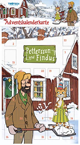 Adventskalender-Karte "Pettersson und Findus": Weihnachtskalender zum Verschicken Adventskalender-Karte "Pettersson und Findus": Weihnachtskalender zum Verschicken
